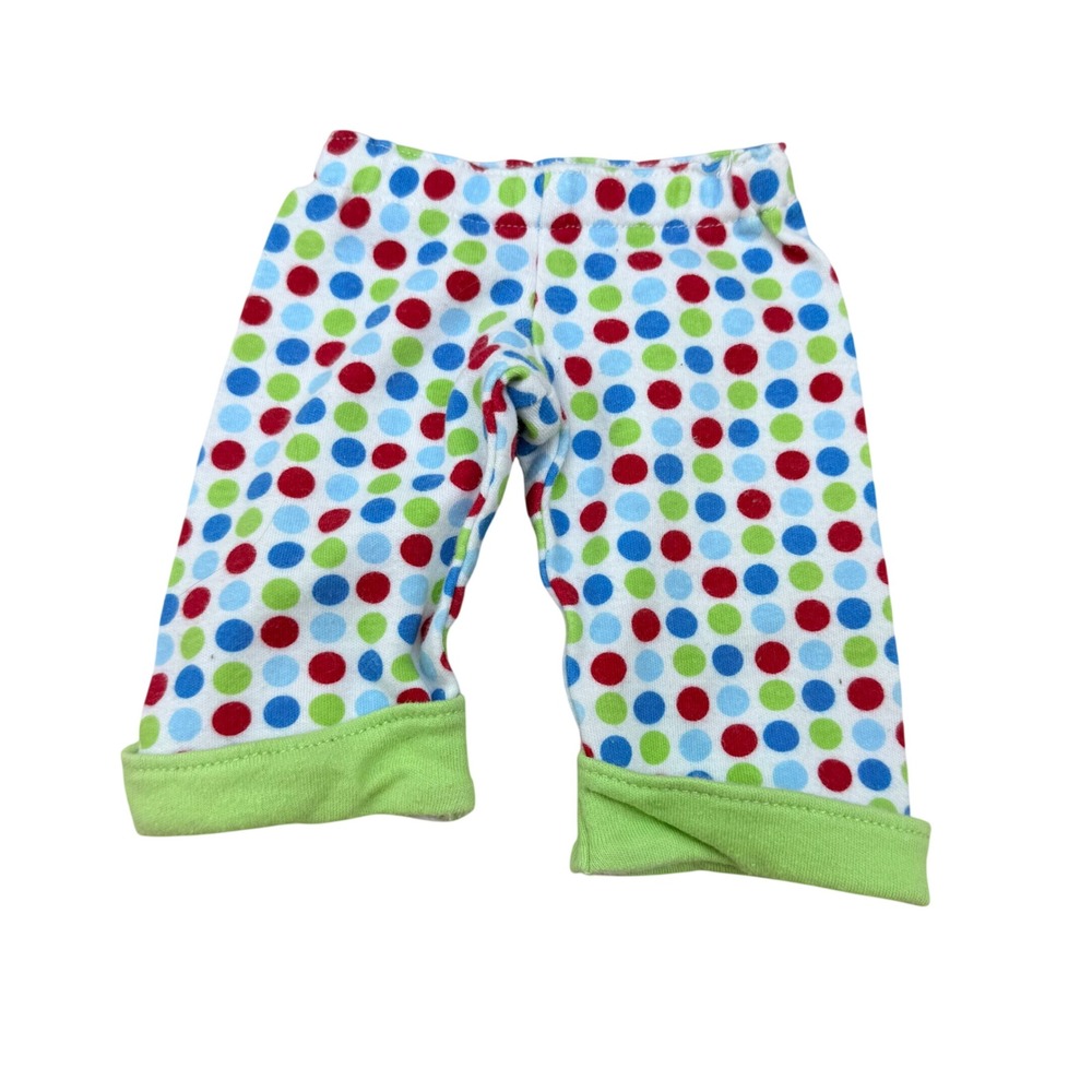 Bitty Baby American Girl Doll Polka Dot Pajama Pants Multi Color Knit Bottoms